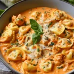CrockPot Chicken Tortellini