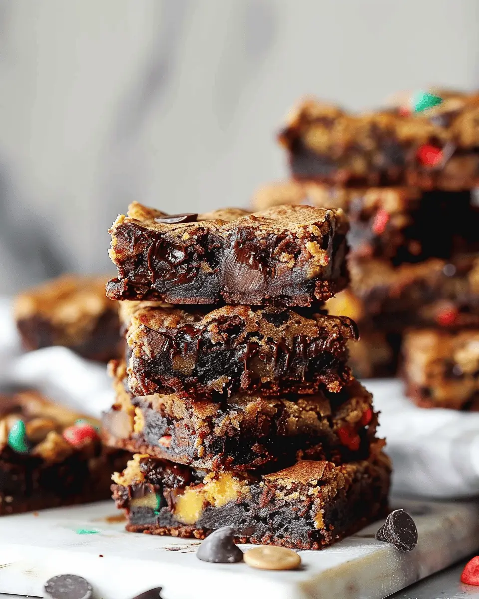 Monster Cookie Fudgy Brownies: The Best Indulgent Treats Ever