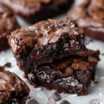The BEST Fudgy Chewy Brookies