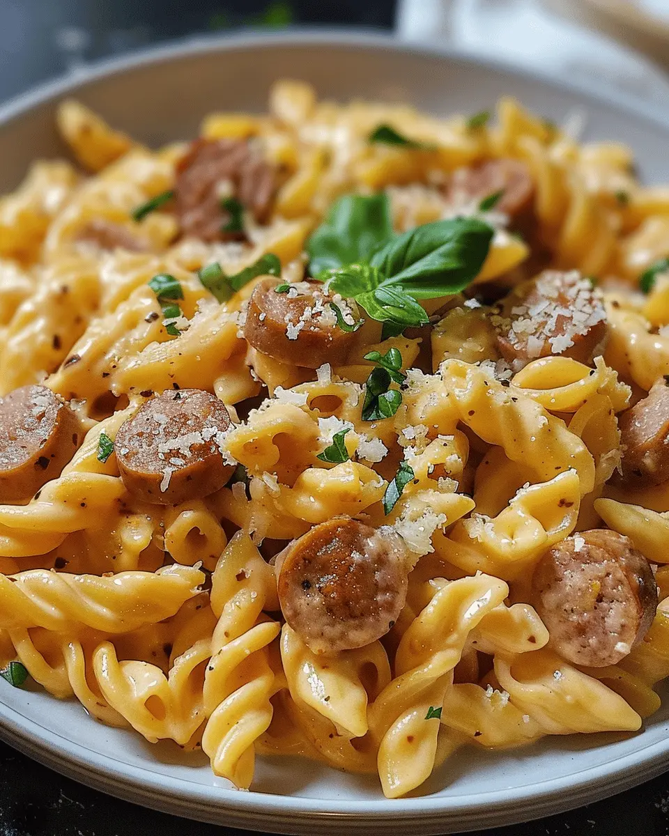 Creamy Smoked Sausage Pasta: An Indulgent Comfort Dish to Savor