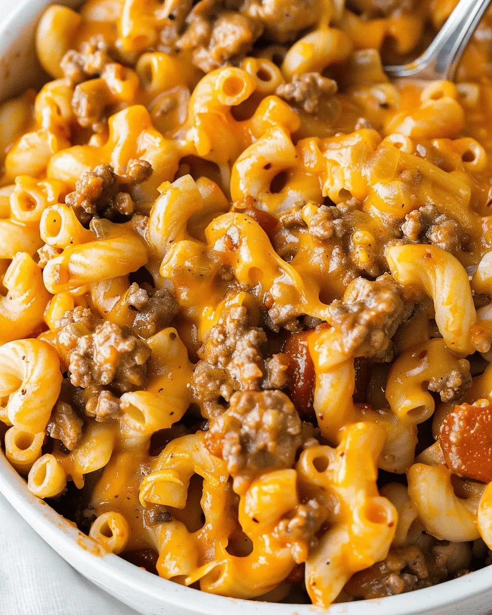Homemade Hamburger Helper