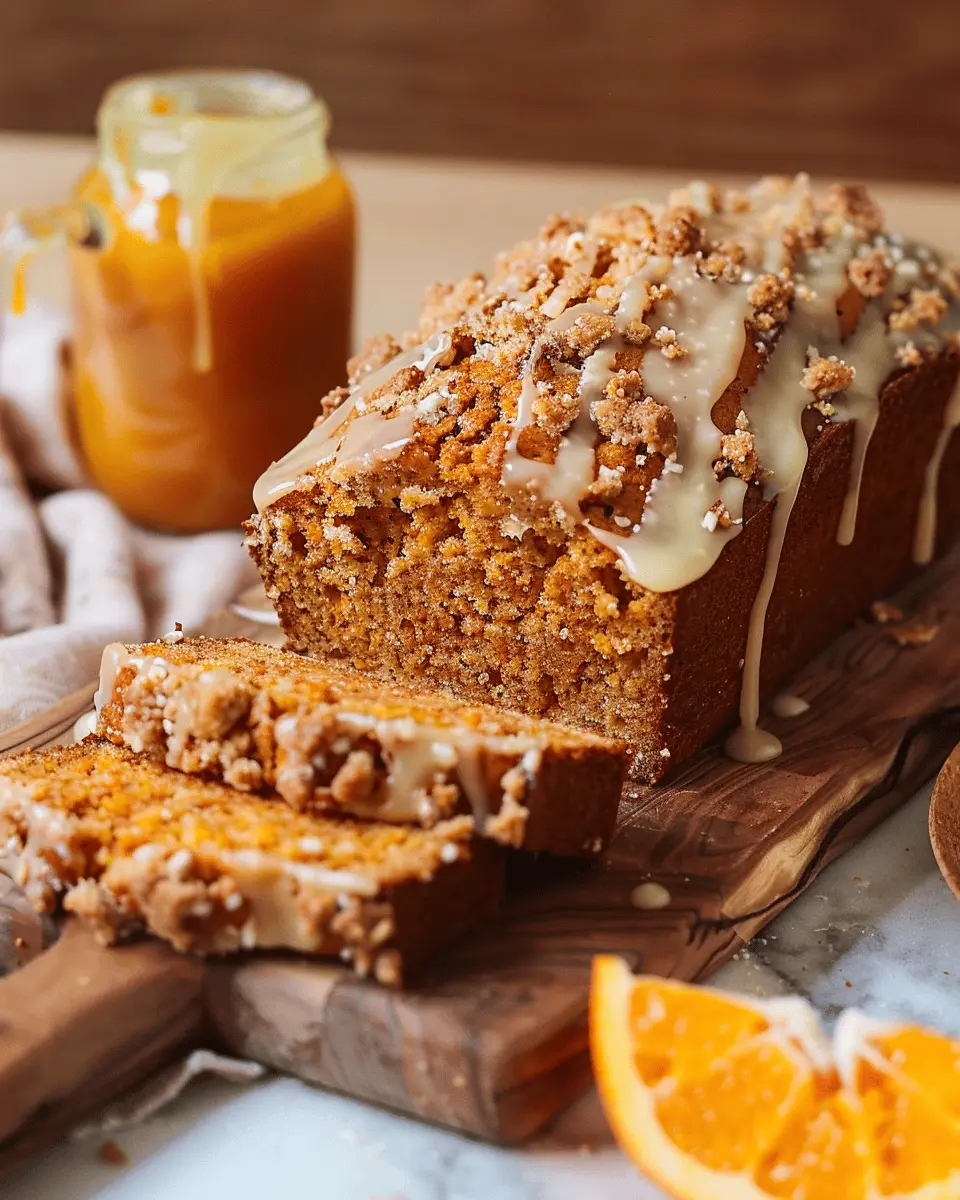 Florida Orange Juice Pumpkin Bread: The Best Indulgent Recipe with Streusel and Glaze
