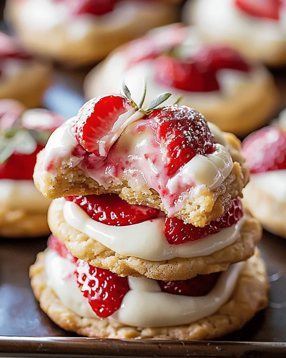 Strawberry cheesecake cookies: Easy, indulgent treats to savor