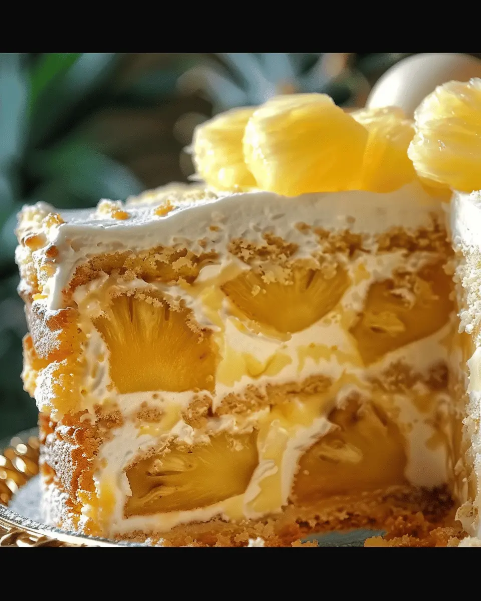 Juicy Pineapple Heaven Cake: Your Next Indulgent Tropical Treat