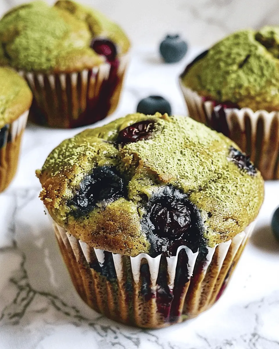 Matcha Blueberry Muffins: Easy Recipe for Joyful Baking