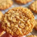 Chewy Oatmeal Lace Cookies
