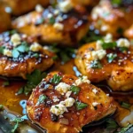Hot Honey Feta Chicken Dish: A Deliciously Spicy and Savory Recipe