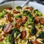 Chicken Sausage and Broccoli Orzo: A Delicious Recipe!