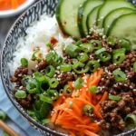 Quick & Easy Korean Ground Beef Bowl – Better Than Takeout!