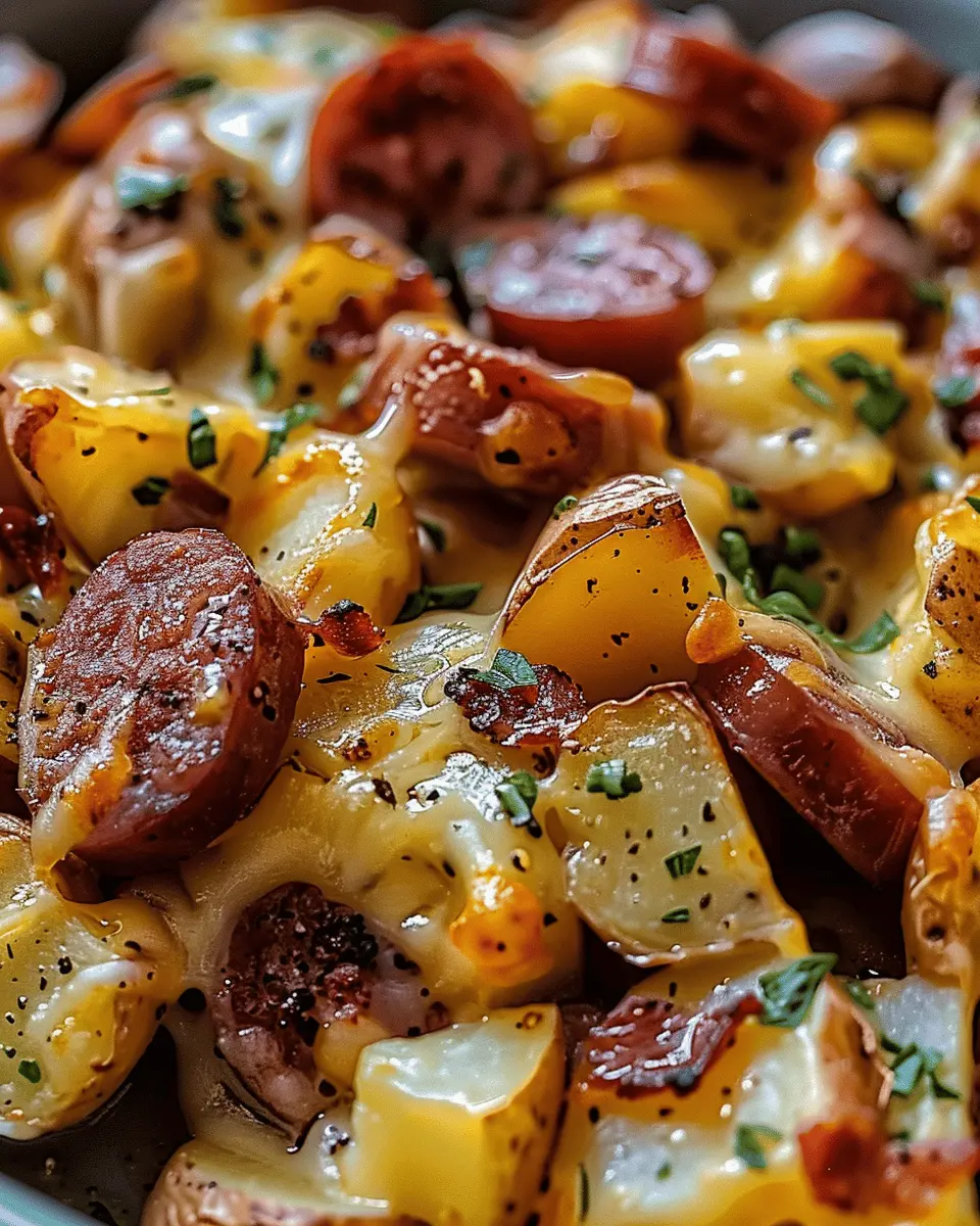 Cheesy Ranch Potatoes and Smoked Sausage: The Ultimate Comfort Dish