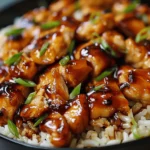 Honey BBQ Chicken Rice