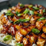 Honey BBQ Chicken Rice