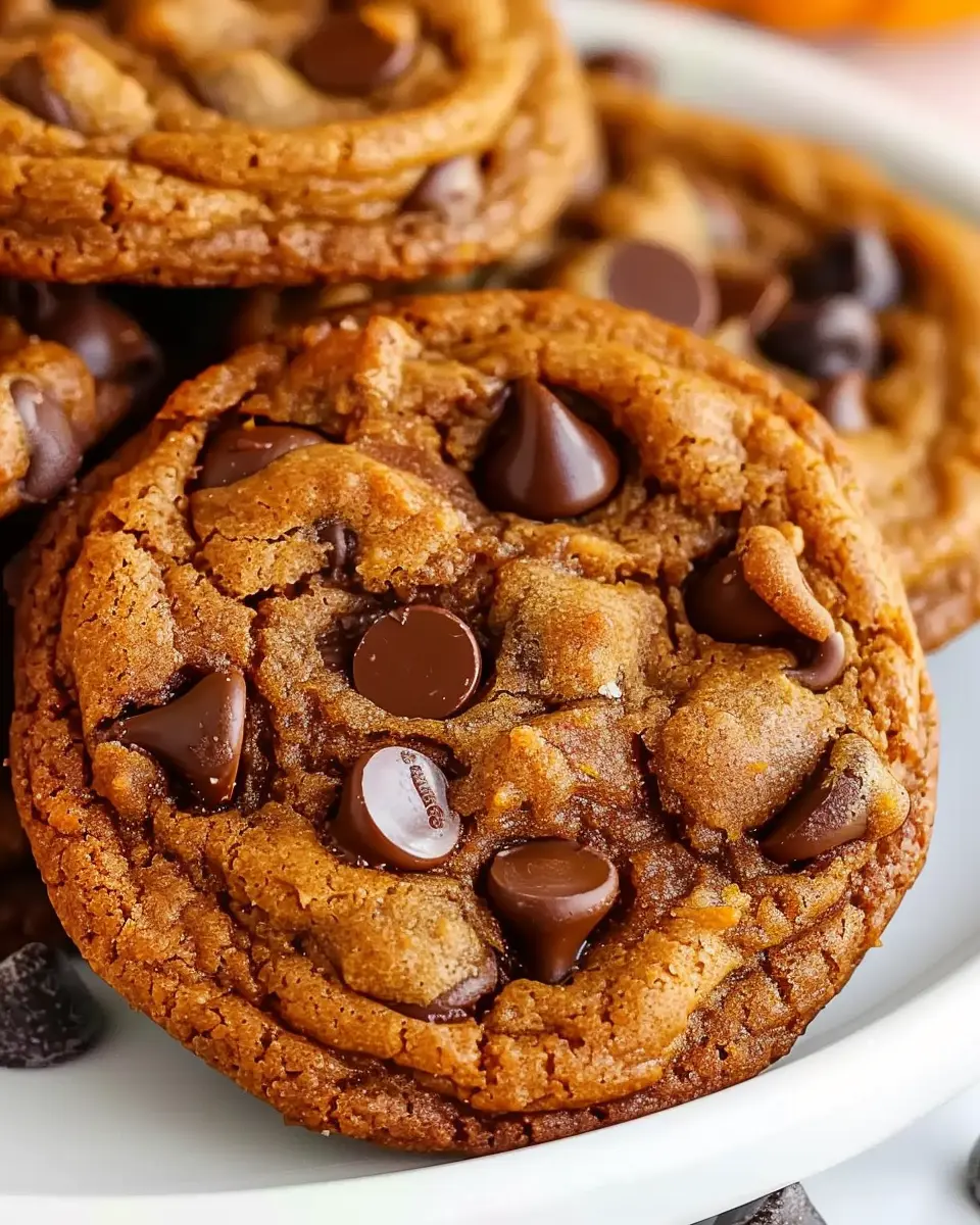 Brown Butter Pumpkin Chocolate Chip Cookies: The Best Moist Treat