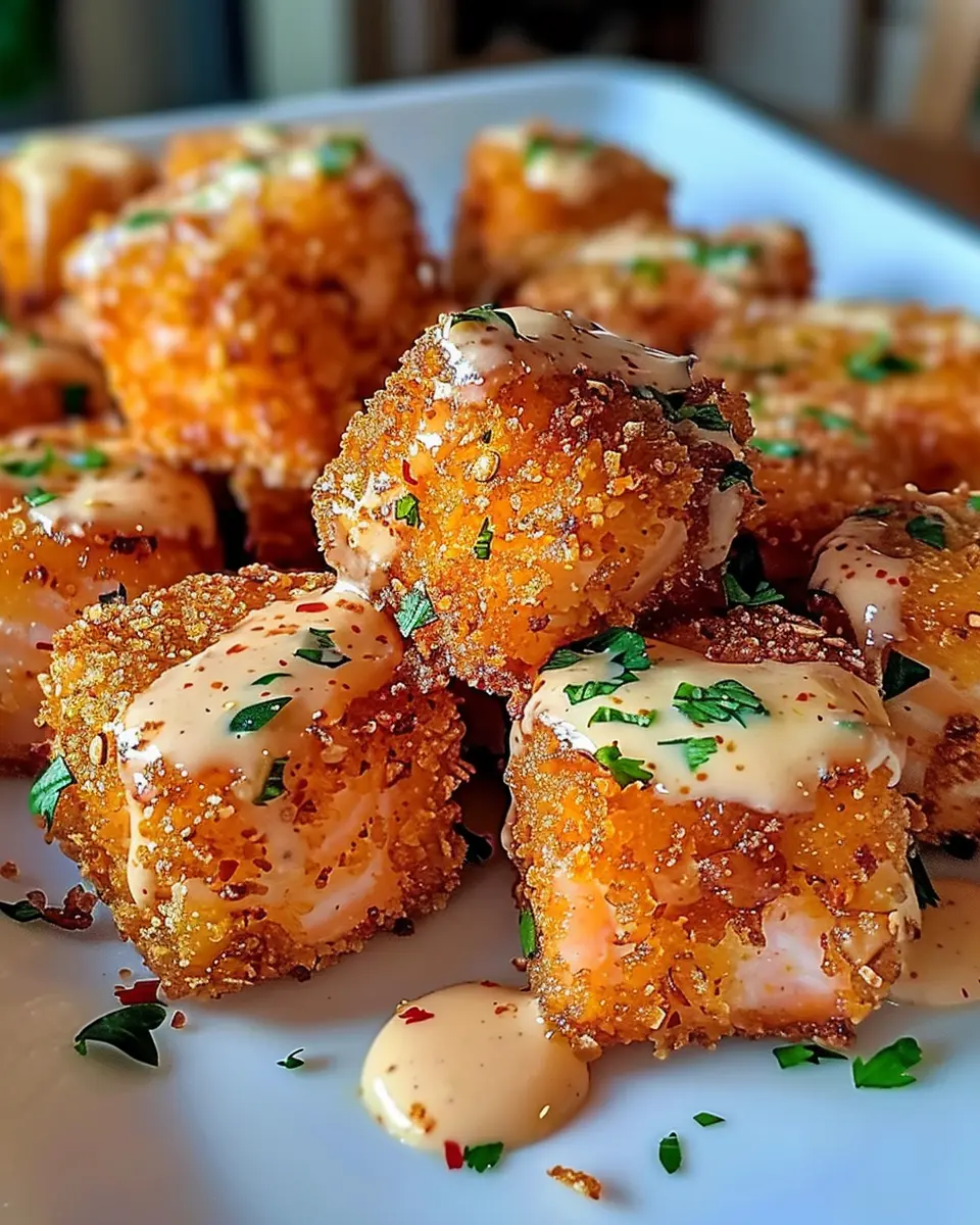 Crispy Bang Bang Salmon Bites That Wow Every Palate with Ease