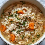 Crockpot Chicken and Rice Soup