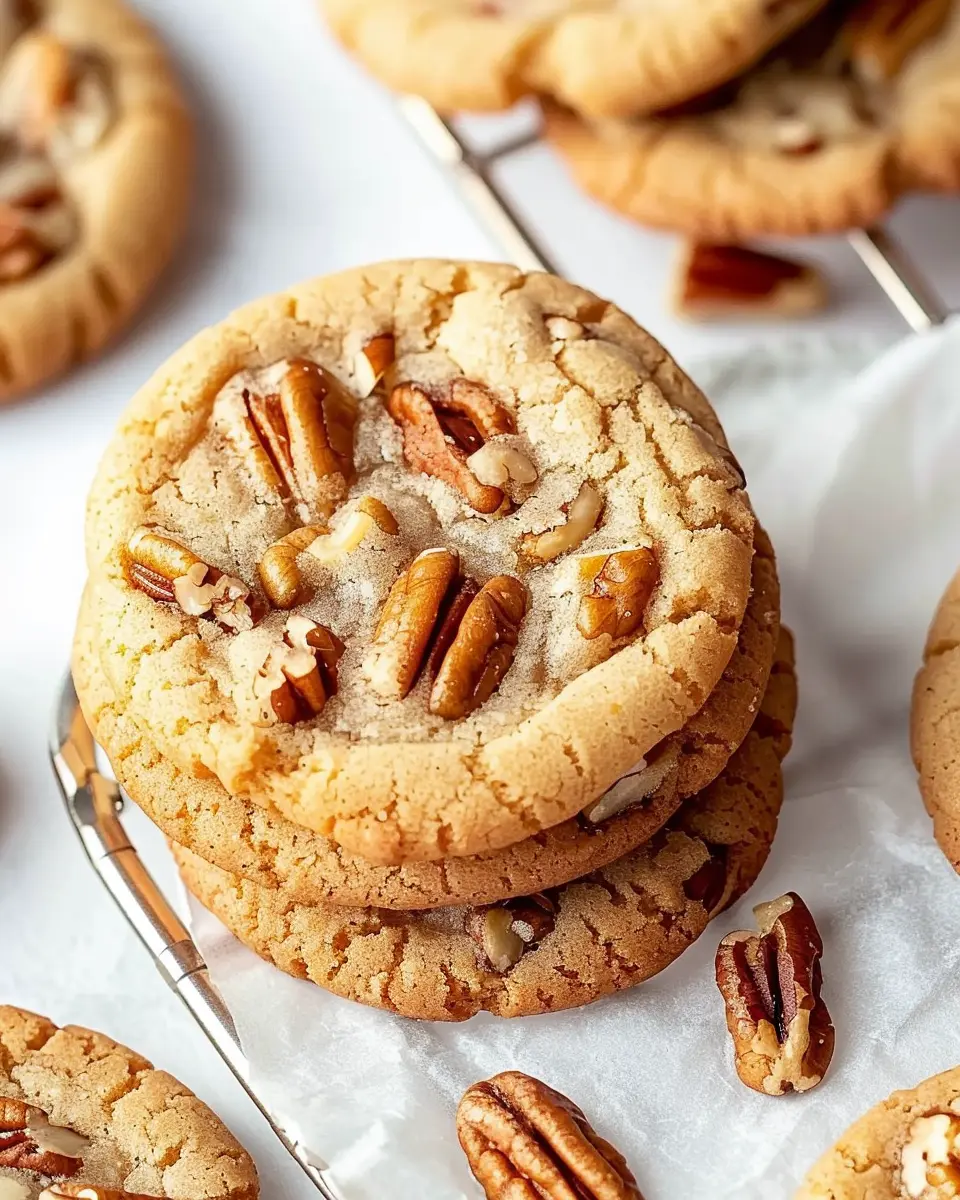 Irresistible Butter Pecan Cookies – Indulgent Soft Treats to Savor