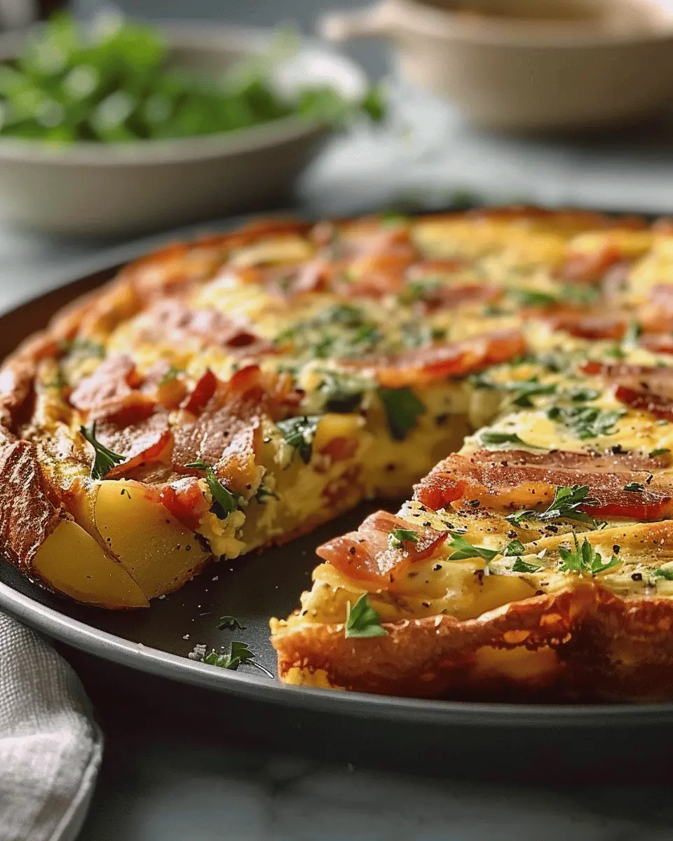 Ina Garten Turkey Bacon Potato Frittata Recipe for Cozy Mornings