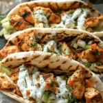 Sheet Pan Chicken Pitas with Herby Ranch