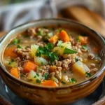 Hearty Ground Turkey Soup: A Hug in a Bowl