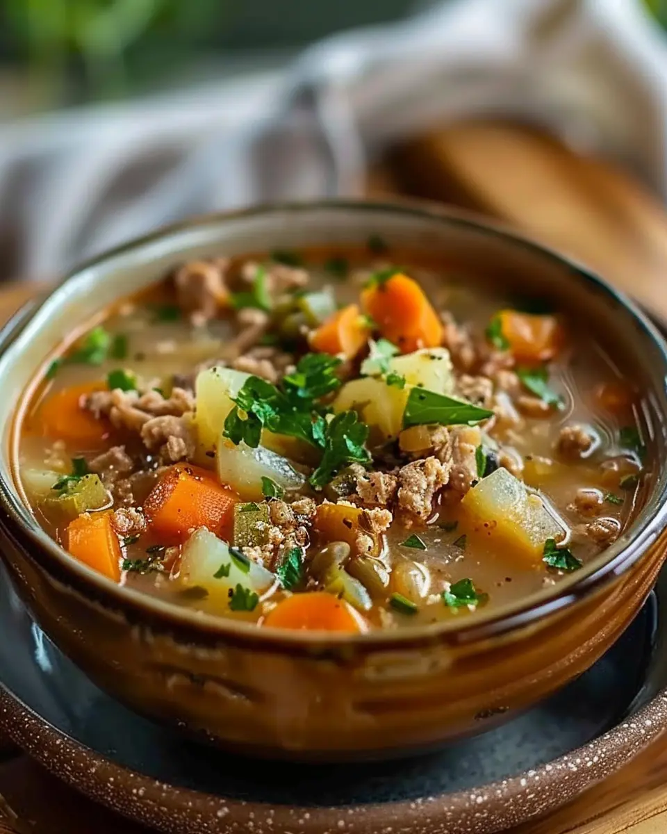 Hearty Ground Turkey Soup: The Best Comfort Dish You’ll Love