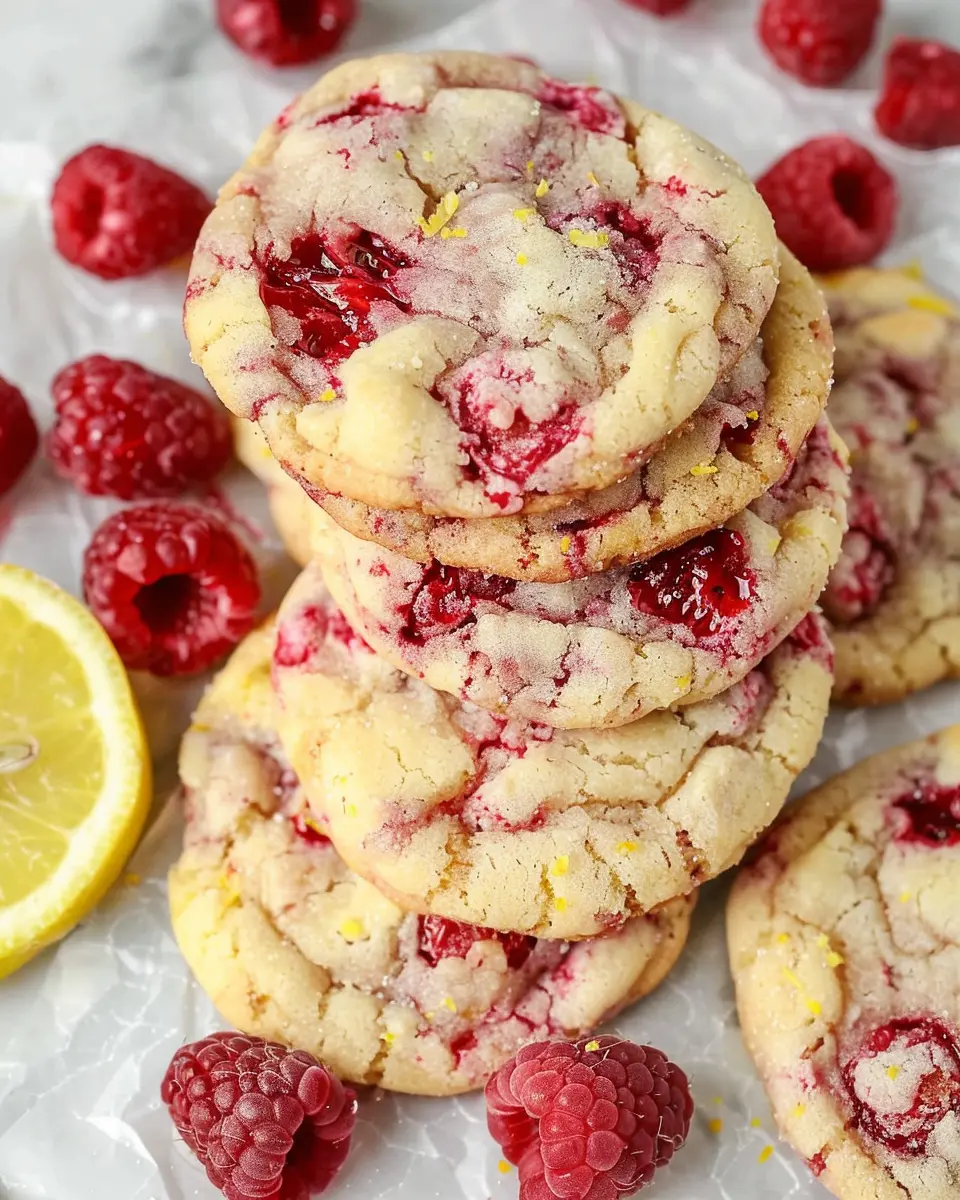 Lemon Raspberry Cookies: The Best Homemade Treat For You