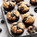 Homemade Blueberry Protein Muffins