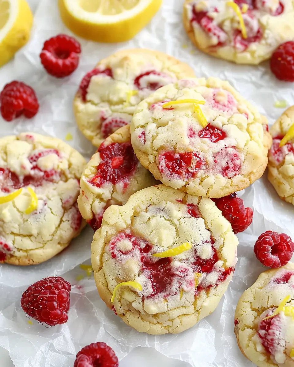 Lemon Raspberry Cookies: Easy, Refreshing Treats for Everyone