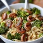 Chicken Sausage and Broccoli Orzo: A Delicious Recipe!