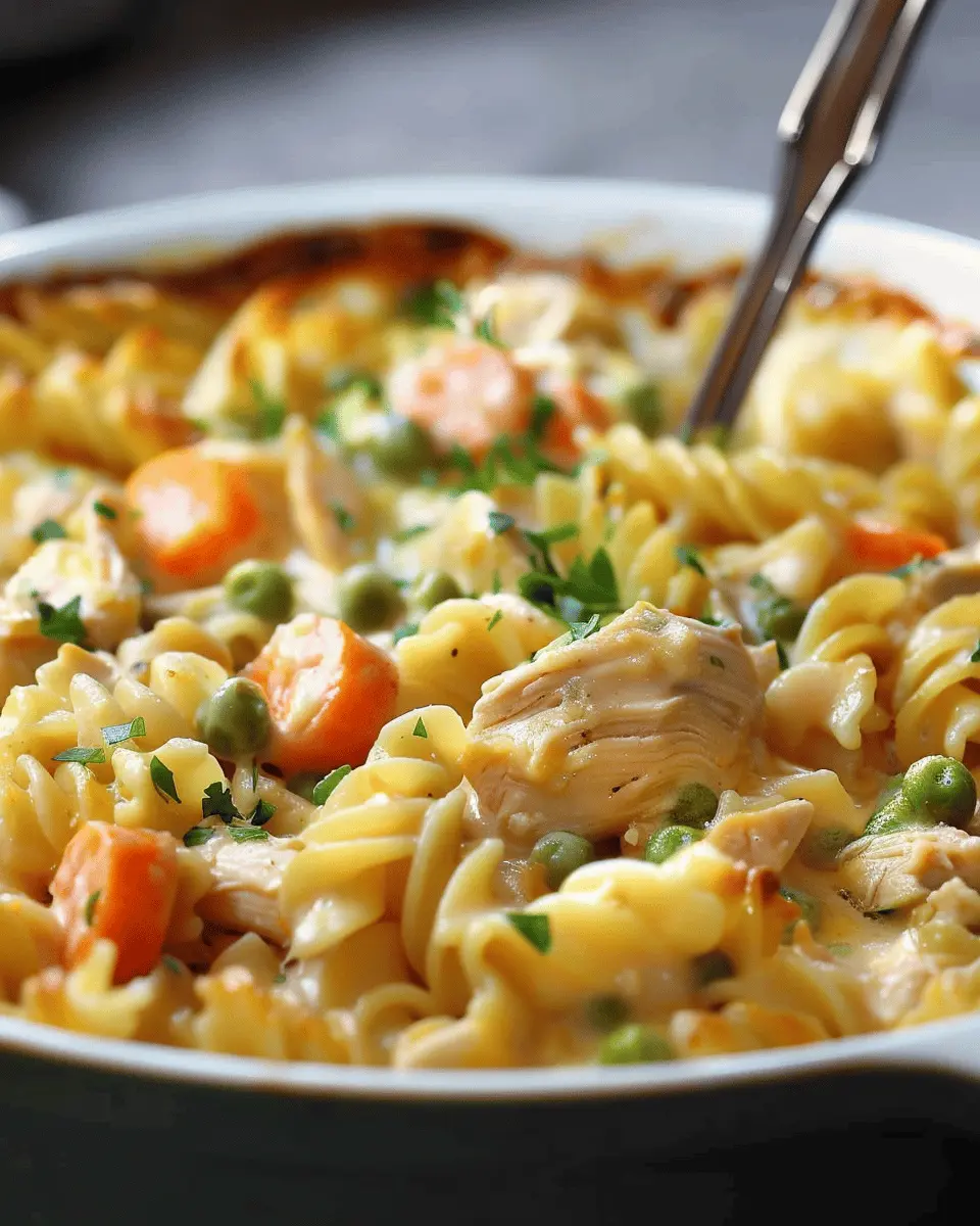 Quick Chicken Pot Pie Pasta: A Deliciously Easy Family Dinner
