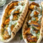 Sheet Pan Chicken Pitas with Herby Ranch
