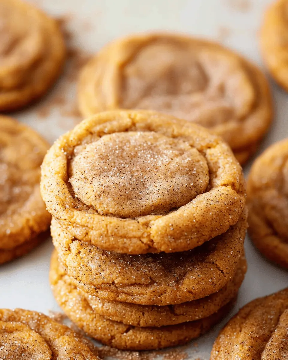 Chewy Pumpkin Snickerdoodle Cookies: The Best Fall Treats Ever