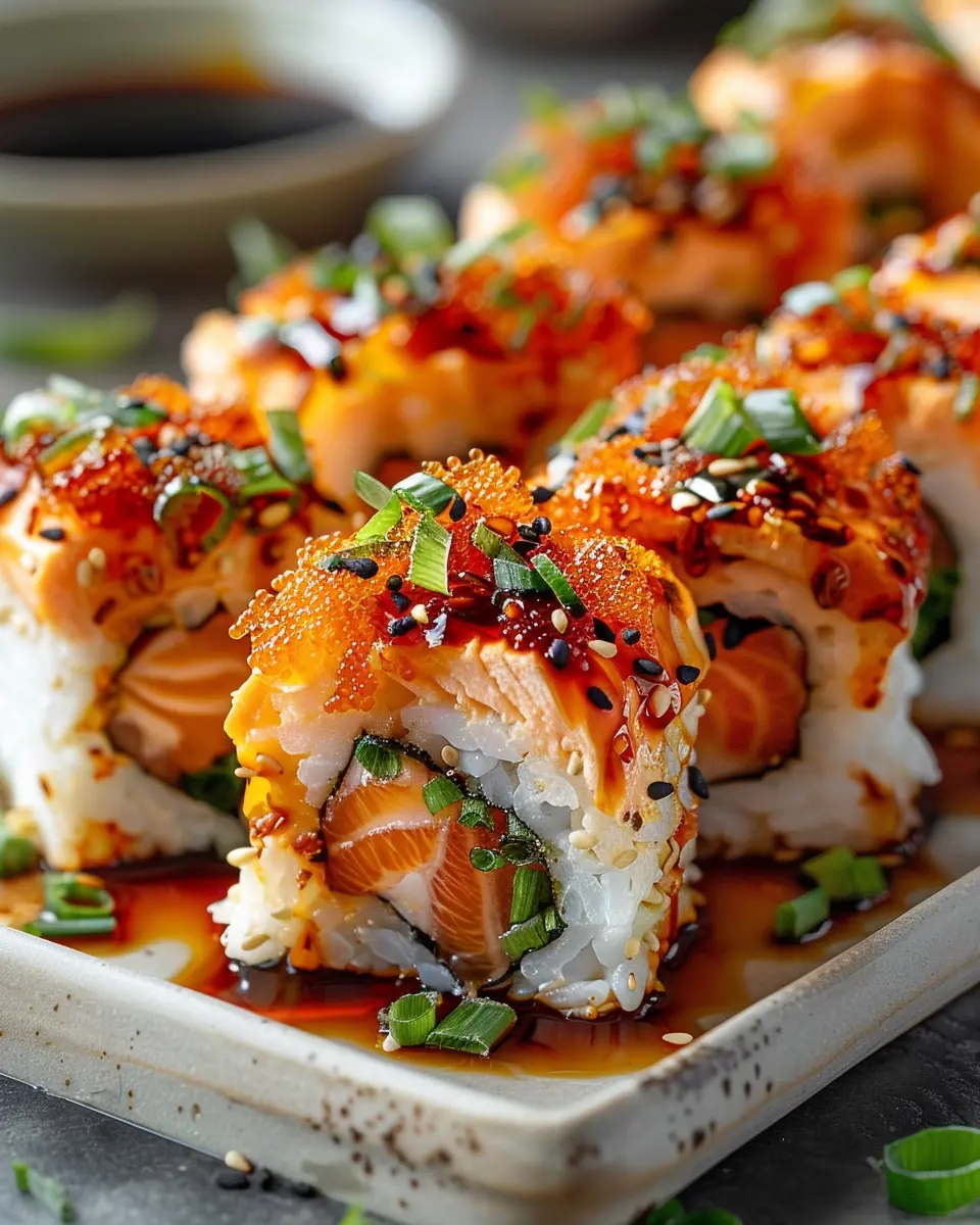 Spicy Salmon Sushi Bake Recipe: Easy Indulgence for Home Chefs
