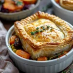 Roasted Autumn Vegetable Pot Pies