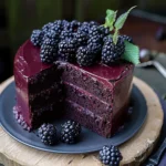 Blackberry Velvet Gothic Cake: A Dark, Lush Dessert Dream
