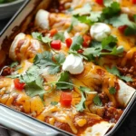 Easy Ground Beef Enchiladas