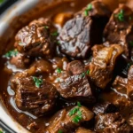 Slow Cooker Beef Manhattan