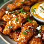 Crispy Hot Honey Feta Chicken