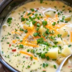 Easy Crockpot Potato Soup Recipe