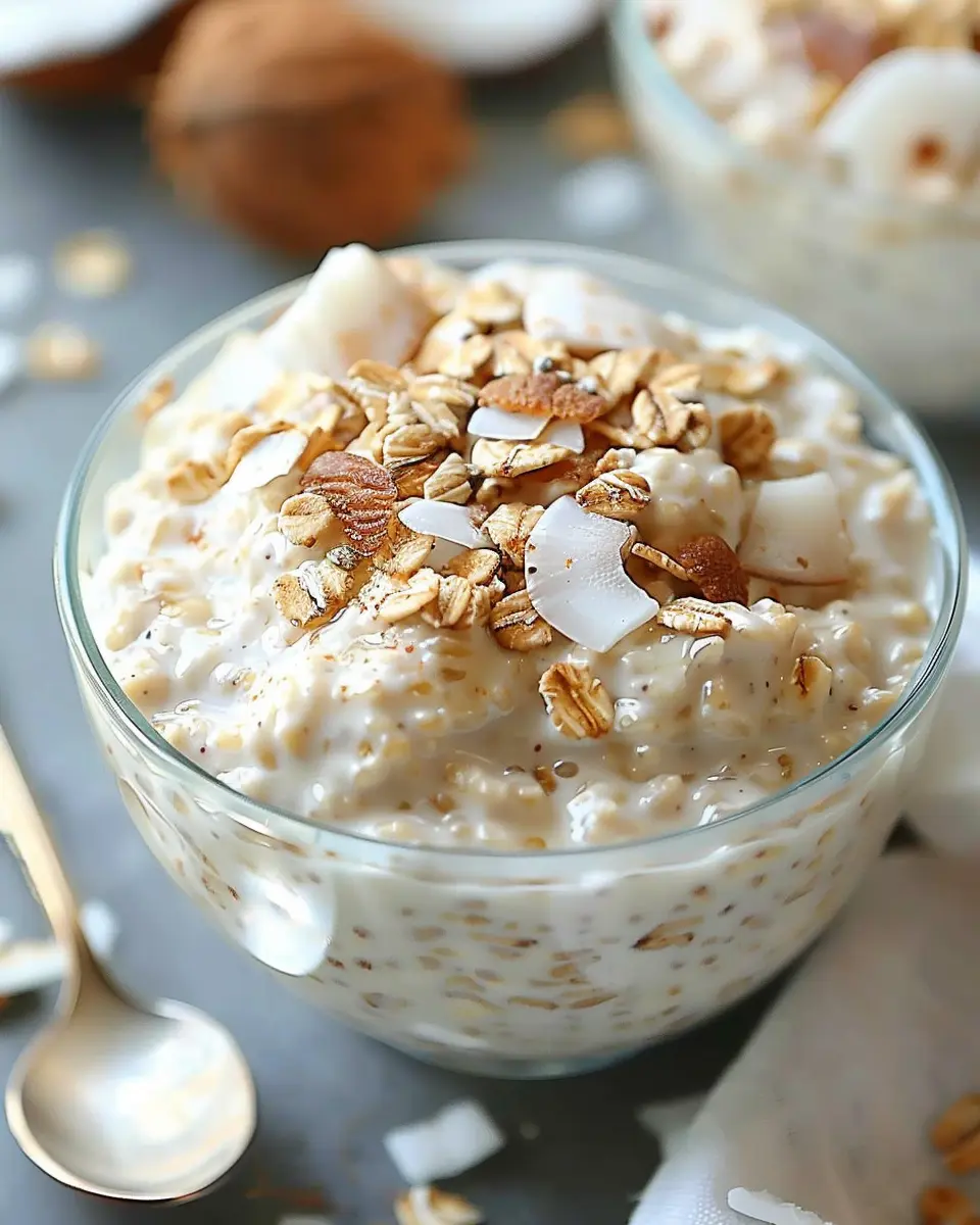 Coconut Cream Pie Overnight Oats: A Delicious and Easy Twist