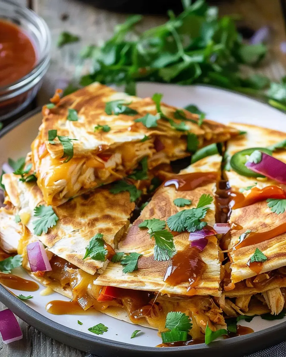 BBQ Chicken Quesadillas: Easy and Flavorful Dinner Delight