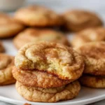 Spiced Apple Cinnamon Snickerdoodle Cookies