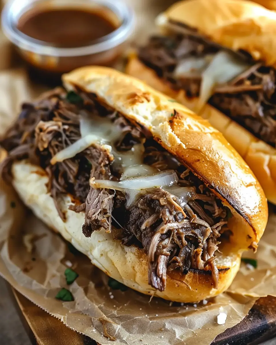 Crockpot French Dip Sandwiches: Easy, Savory Delight for All