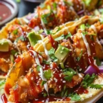 Crispy Chicken Wonton Tacos