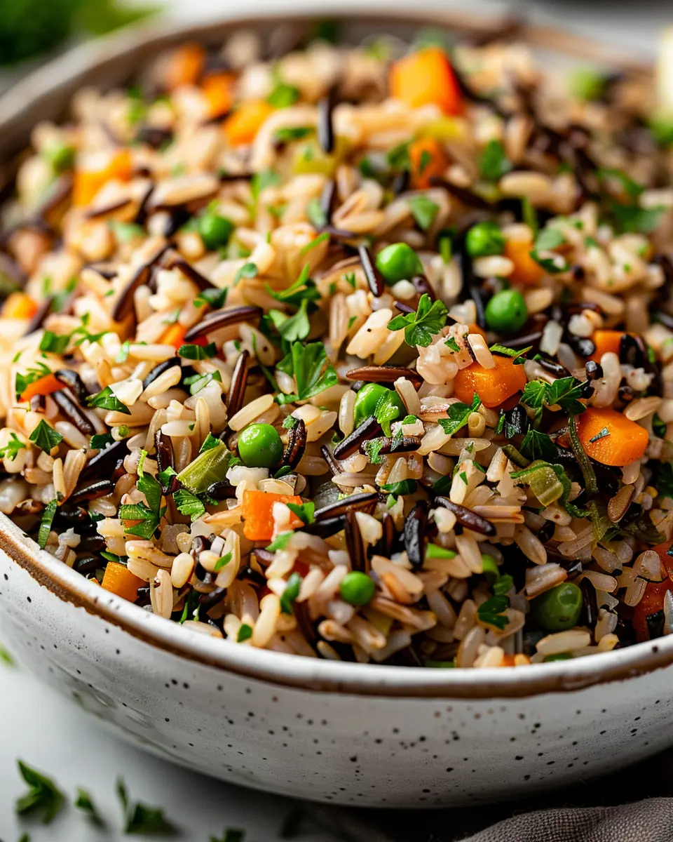 Wild Rice Pilaf: Easy and Flavorful with Turkey Bacon Twist