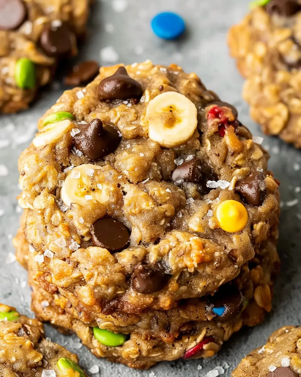 Healthy Banana Monster Cookies: Easy, Guilt-Free Treats for Everyone