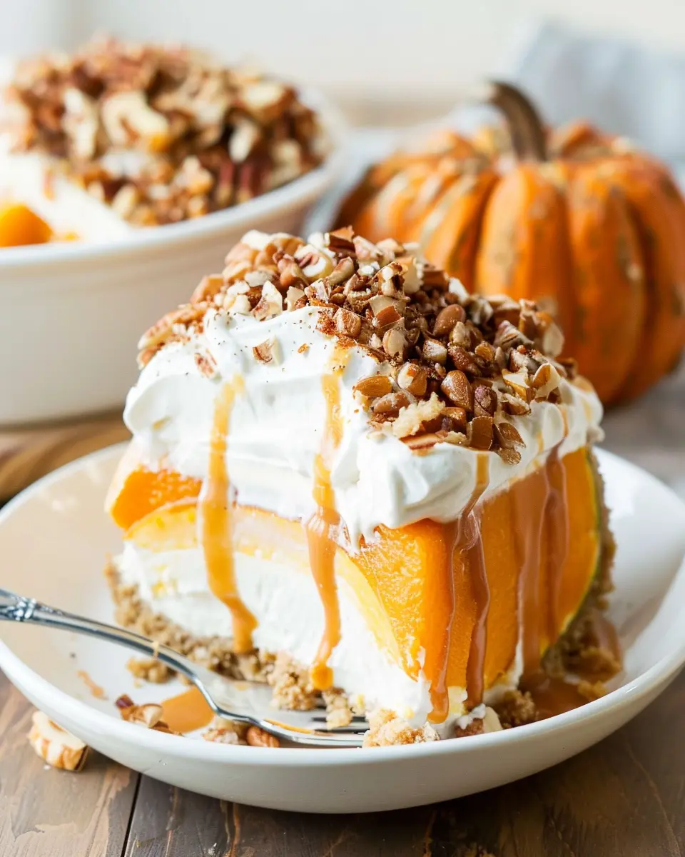 Pumpkin Lush: Indulgent Layered Dessert to Satisfy Your Cravings