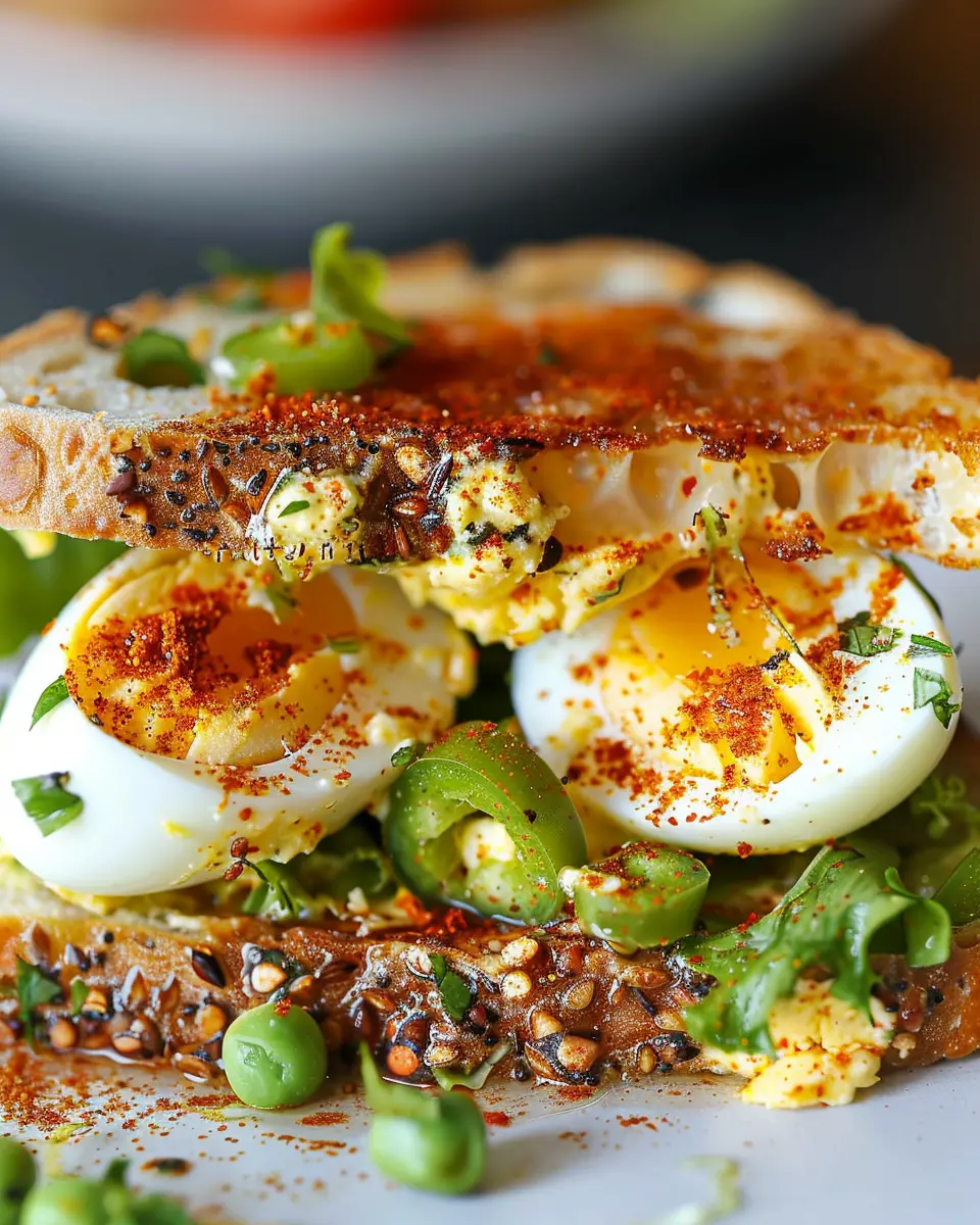 Crispy Egg Salad with Turkey Bacon: A Flavorful Twist for You