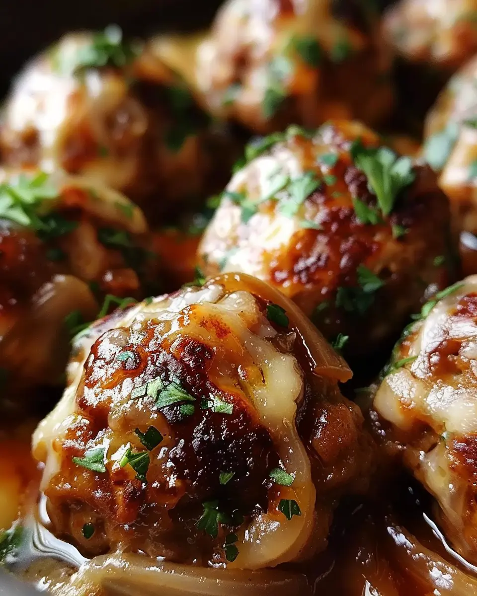 Crockpot French Onion Meatballs: 5 Easy Steps to Comfort Bliss