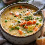 One-Pot Creamy Vegetable Soup