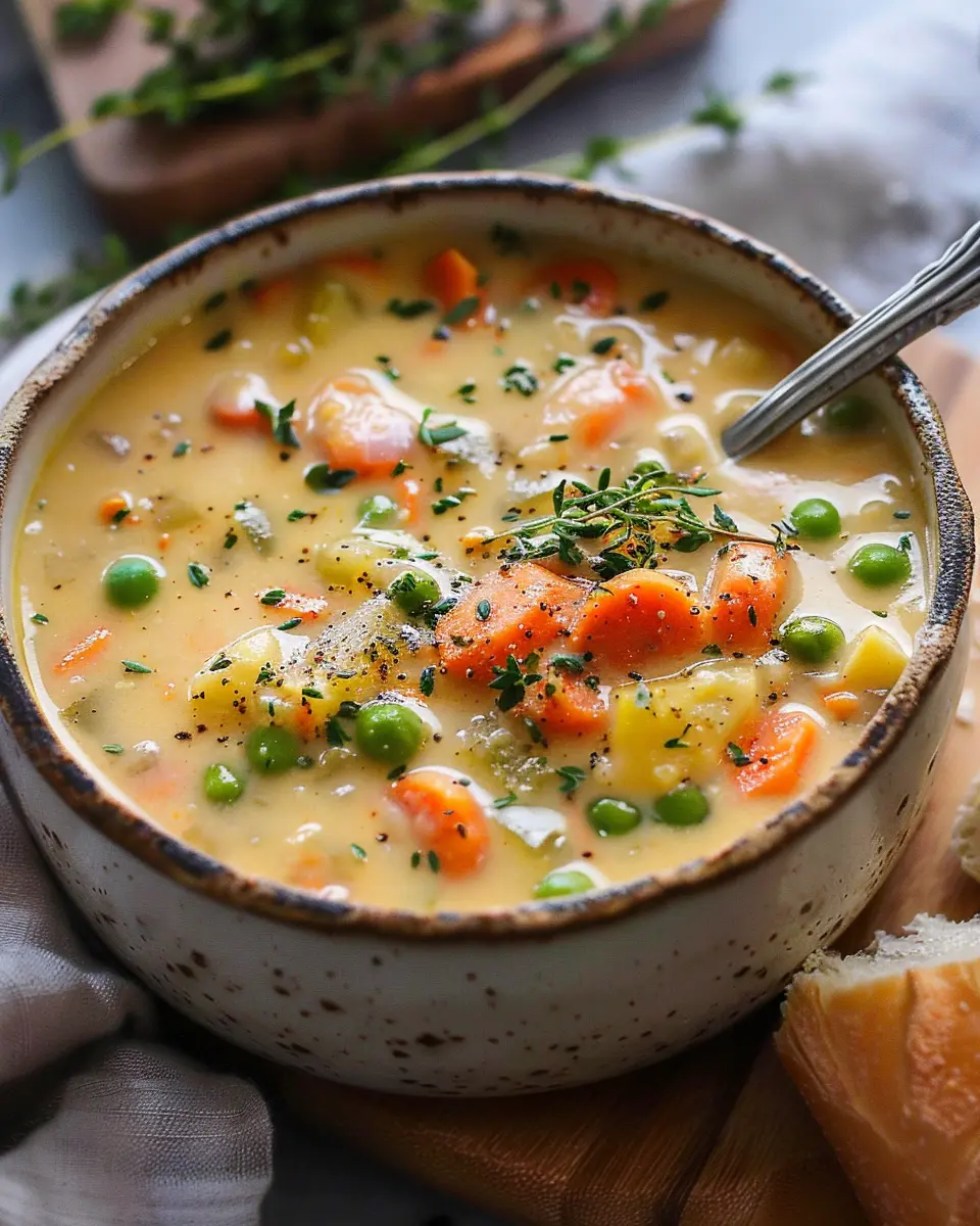 One-Pot Creamy Vegetable Soup: Easy Comfort for Cozy Nights